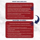 Immigration Rights Card Tarjeta Roja English Spanish Portable Water Resistant 10