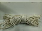 3 8  X 100 Ft  Double Braid Nylon Rope   White   Made In Usa
