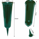 Memorial Floral Vases  Cemetery Vase  Headstones Flower Holder  Grave Cone Vase 