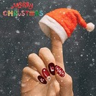 12 Sheets Christmas Nail Wraps Full Stickers Nail Polish 12 Sheets   christmas