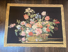 Vintage French Tapestry Floral Pattern Wall Decor Tapestry 3 X 4 Ft