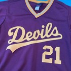 Vintage 90s Arizona State Asu Sundevils Devils Vtg College Baseball Jersey 21