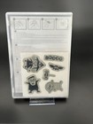 Stampin    Up  Googly Ghouls Halloween Rubber Stamp Set Ghost Mummy Spider