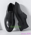 Fashion Men s Lace Up Faux Leather Round Toe Shoes Dress Comfort Outdoor Oxfords