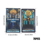 78 Cards Tarot Of Stained Glass Tarot Deck Card Game Fortune Telling Card Game