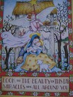 Unused 2005 Vintage Notecard Mary Engelbreit Christmas Beauty Of This Day