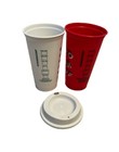 Starbucks Holiday Merry Reusable Cups Set Of 2 2019 16oz