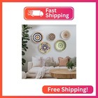 Ochine Woven Wall Basket Set Hanging Seagrass Baskets Boho Wall Basket Decor Wal