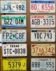 Large Bulk Lot Of 20 Old Colorful License Plates - Other Listings Lower Shipping