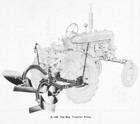 International Ih Mccormick Farmall Super A-189 2 Way Moldboard Plow 100 130 140