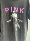 P nk Pink Alecia Moore Summer Carnival 2023 Large Women T-shirt Black New
