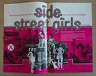 side Street Girls   1971 Adult Sexploitation 1sh Pressbook  11x17  Distribpix 