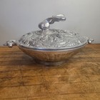 Don Drumm Vintage Brutalist Cast Aluminum 3 5qt Covered Casserole Wok Mcm