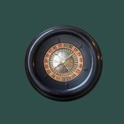 E s  Lowe Vintage Roulette Wheel Set With Chips  Felt Mat  And Layout