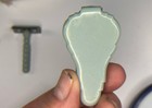 Vintage 1950s Blue Kewtie Ladies Boudoir Safety Razor   With 5-extra Blades