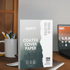100 Pack Of Double-sided Coated Cover Digital C2s Cardstock