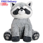 Jumbo Giant Plush Toy 34  Large Stuffed Animal Soft Cuddly Huggable Big Raccoon