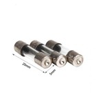 10pcs 10a 250v Fast Blow Glass Fuse 5x20mm Circuit Protection Replacement Fuses
