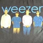 Weezer Black Band Photo Graphic T-shirt Size L 2025 Original Rock   Pop