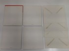 Vintage Wwii Era U s  Military Issued  4 Patriotic Greeting Cards With Envelopes