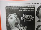 Happy Birthday To Me Movie Mini Ad Sheet Vintage Advertising Poster Clip Art
