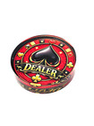 New 3  Acrylic Dealer Button From Chipdaddy - Texas Hold em Poker Dealer Table