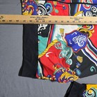 Blair Boutique Bomber Jacket Womens Xl Red Multi Baroque Print Zip Up Vintage