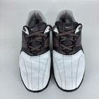 Nike Air Max Revive Brown White Leather Golf Shoes 317628-102 Men   s Size 9