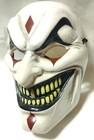 Vintage 1970 s Masquerade Mardi Gras Halloween Plastic The Jester Creepy Mask