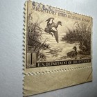 1942-43 Rw9 Duck Stamp Vf Mint Hinged     Rare Condition