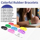 36pcs Jesus Loves You Silicone Wristbands  Rubber Bracelets Christian6186