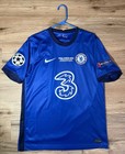 Nike 2020 - 2021 Chelsea Fc Home Jersey Pulisic  10 Ucl Final