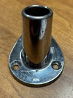 Vintage Perko Chrome On Bronze Angled Teardrop Flag Base Chris Craft Century