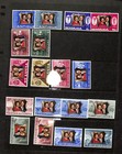 British Colonies Stamp Collection  3 Pages  Queen Elizabeth Coronation