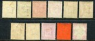 India 1902-11 3p-1r One Of Each Value Btw Sg 119-136 Hinged Mint  cat    106   b 
