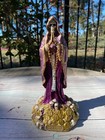 Santa Muerte Blessed Color Purple 8 5  Fully Loade Money Protection Pray Morada