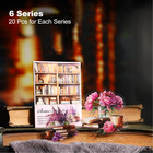 120 Pcs Vintage Literary Stickers For Scrapbooking  Journaling