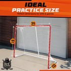 Ace Hockey Metal Street Hockey Goal - 54  X 44  Steel Frame With Net
