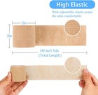 12 Pack Self Adherent Cohesive Wrap Bandages 2 Inches X 5 Yards first Aid Tape