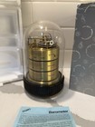 Barigo Brass Weather Station Barometer Thermometer   Hygrometer Dome Germany Nos