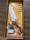 Feather Quill Pen And Ink Set Antique Calligraphy Pen For Writing