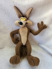 Vtg 1994 Warner Bros Looney Tunes Wile E Coyote 12  Stuffed Plush Tyco Toys