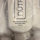 Nutrl Broad Spectrum Spf 30 Sunscreen Lotion  1 8 Fl Oz Travel Bottle W  Hook