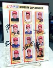 1994 Dale Earnhardt Sr-labonte-gordon-waltrip-3 Diff Signed Driver Pages 14 Sigs