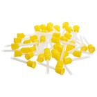 Yellow Dental Impression Mixing Tips 50pcs  fda 