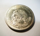 1948  Mexico Silver 5 Pesos Uncirculated Cuauhtemoc