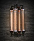 Vintage Industrial Ceiling Mount Chandelier Steampunk Pendant Lamp Wall Fixtures