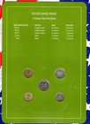 Coin Sets Of All Nations Kuwait 1976-1988 Unc 10 Fils 1985 50  100 Fils 1988
