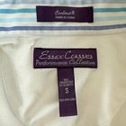 Essex Classics Coolmax Equestrian Shirt Men Small White Long Sleeve Show Riding