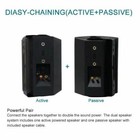 200w 4  Waterproof Bluetooth Outdoor Speakers For Patio Wireless Indoor Outdoor